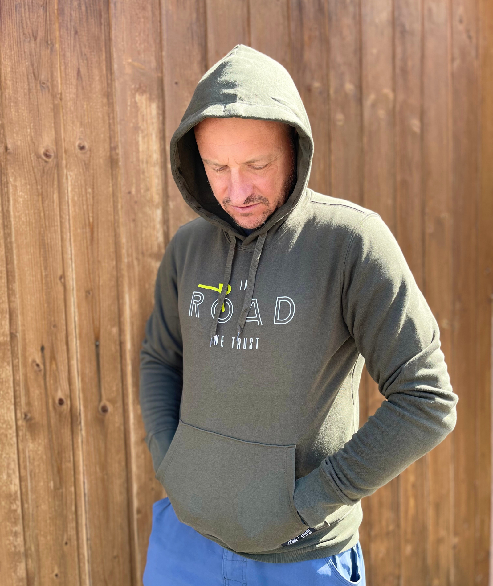 In road men's t-shirt