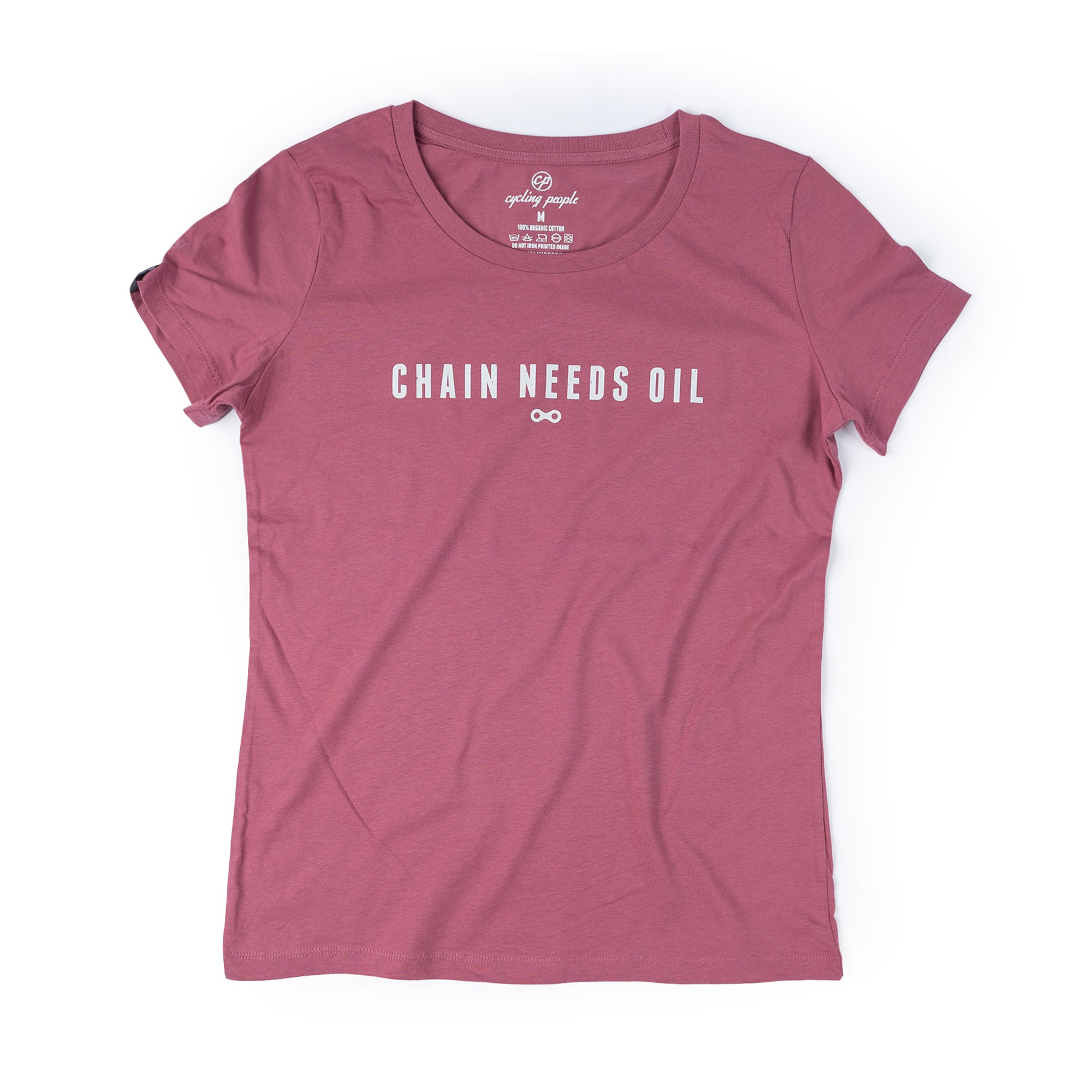 CHAIN NEEDS OIL WOMEN'S T-SHIRT