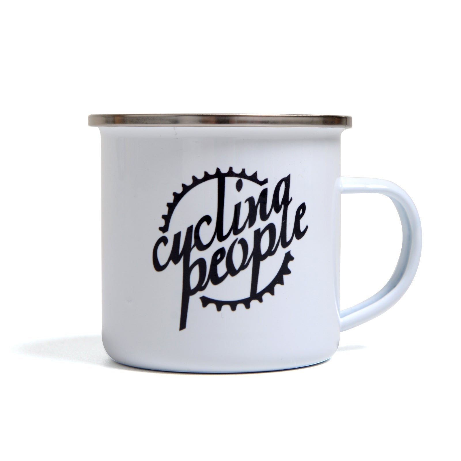 CP LOGO ENAMEL MUG
