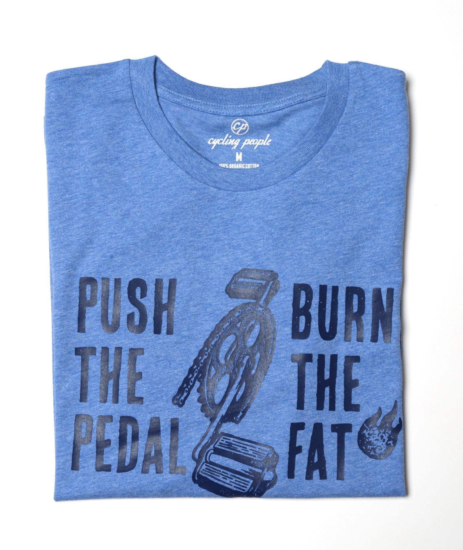 Push the pedal MEN'S T-SHIRT