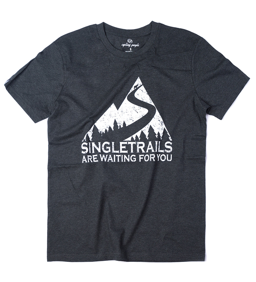 SINGLE TRAILS MEN'S T-SHIRT